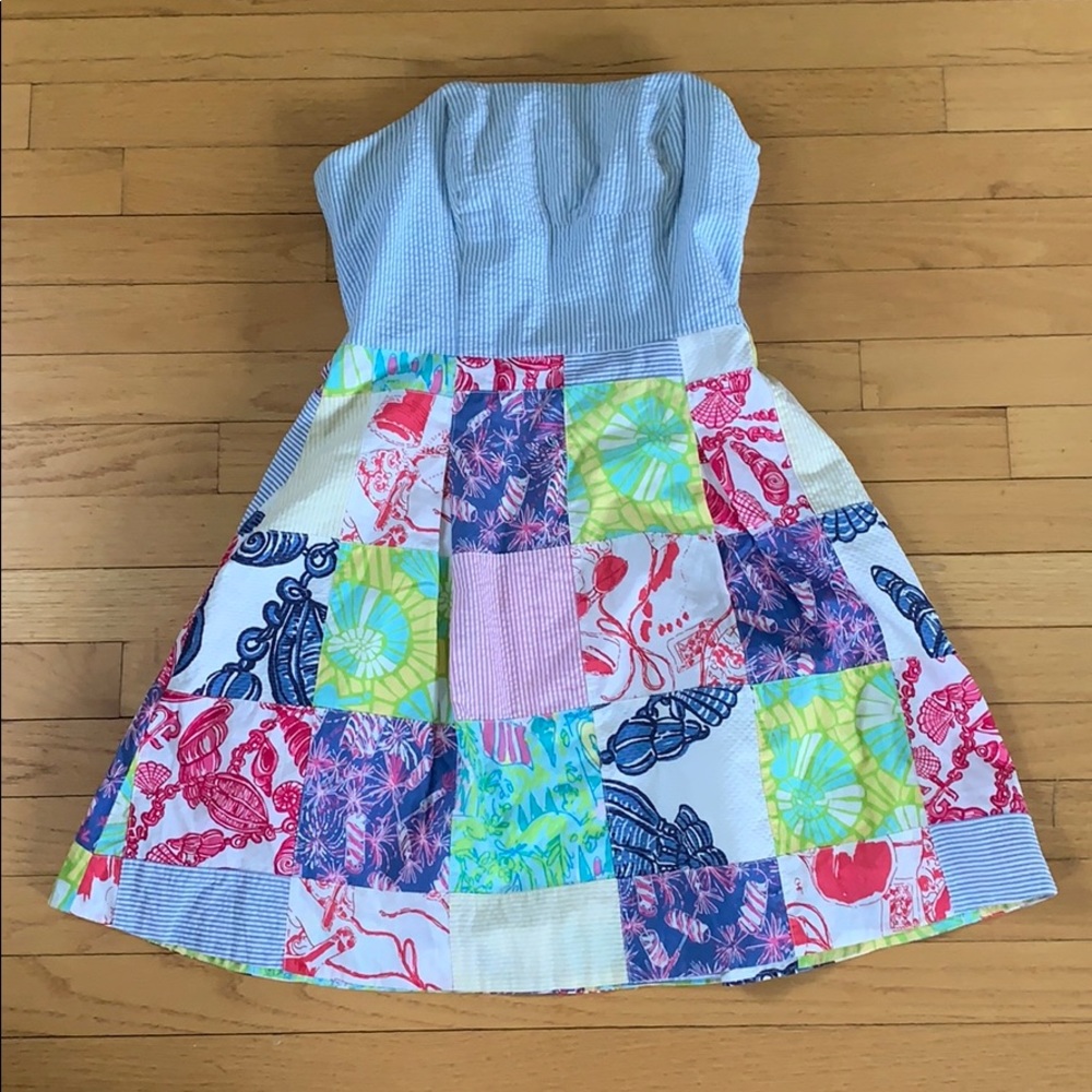 Lilly Pulitzer Strapless Dress